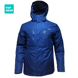 Topgear men's <span class=keywords><strong>black</strong></span> 3 in 1 jacket coat high quality outdoor jackets performance wear for winter season - Product Image 2
