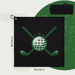 Serviette en microfibre de qualité supérieure à motif gaufré, accessoires super absorbants, sacs de golf pour hommes, cadeaux pour enfants - Product Image 1