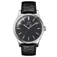 9015 mouvement mécanique de luxe hommes montre-bracelet en acier inoxydable