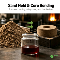 Résine phénolique alcaline chimique pour fonderie, liant de sable à performance stable