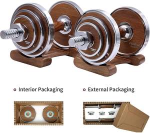 <span class=keywords><strong>Mancuernas</strong></span> de levantamiento de pesas desmontables, <span class=keywords><strong>ajustables</strong></span>, <span class=keywords><strong>20kg</strong></span>, <span class=keywords><strong>20kg</strong></span> - Product Image 3