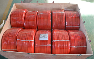 מפעל פלדה מארז גומי PU אדום C2 מגב שפות עבור פלדה טלסקופי כיסוי - Product Image 6