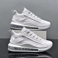 Nouvelle mode coussin respirant pour hommes chaussures décontractées à semelle souple pour hommes chaussures de sport amortissantes course à pied Style de marche chaussures en stock