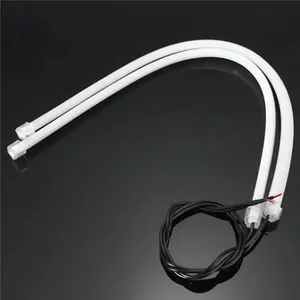 Striscia LED Flessibile 30cm per Auto, Luci Diurne DRL con Indicatore di Direzione, Effetto Occhio d'Angelo, Bianco e Ambra - Product Image 1