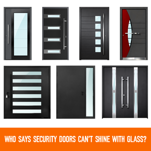 Sang trọng phía trước lối vào an ninh cửa ra vào đương đại phía trước nhập ngoại thất cửa chính cải tạo nhà chống trộm cửa ra vào - Product Image 3