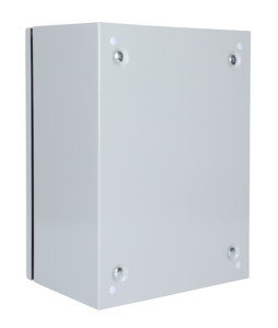ตู้ควบคุมไฟฟ้าสแตนเลสเหล็กสีเงินยี่ห้อ Saipwell พร้อมสวิตช์และแหล่งจ่ายไฟ - Product Image 1