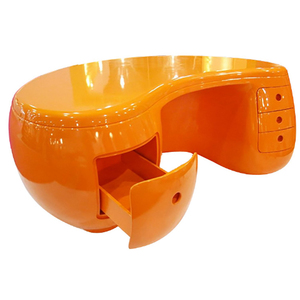 Mesa de escritorio moderna Q001, <span class=keywords><strong>venta</strong></span> de fábrica y sillas, escritorio templado de 4 asientos - Product Image 6