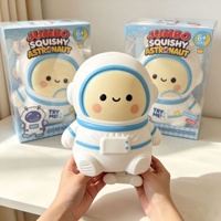 Jouet anti-stress en plastique souple simulé astronaute, thème spatial, unisexe, vente en gros, le plus vendu