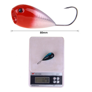 AliExpress Floating <b>Lure</b> 80mm 12.9g Single Hook Hard Bait For Bass <b>Fishing</b> Tackle - Product Image 1