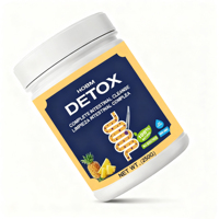 Private Label Pineapple Flavor Adult Weight Management Detox Powder 250g Instant Digestive Health Support