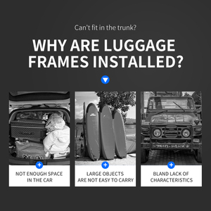 JFC-3003 4x4 Plateforme de camion de style blindage en aluminium populaire, en alliage <span class=keywords><strong>d</strong></span>'aluminium, corps fin, Land Criser 100 200 Prado Defender, galerie de toit plate - Product Image 4