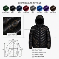 Veste matelassée à capuche thermochromique à motif léopard, changement de couleur, options de couleurs personnalisées