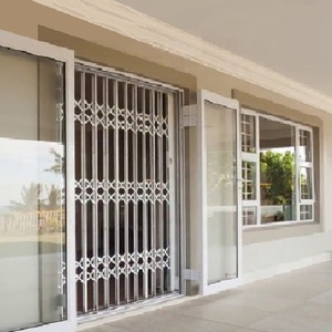 X Mở Rộng Có Thể Thu Vào Hàng Rào Mở Rộng An Ninh Có Thể Mở Rộng Cổng Không Gỉ Thép Không Gỉ Kim Loại Nướng Cửa Trượt Cửa Sổ Cửa Đóng Mở - Product Image 4