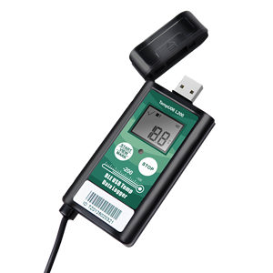 -200 ° Enregistreur de température USB C BLE pour mini-congélateur à très basse température en laboratoire - Product Image 3