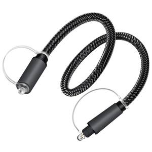 <span class=keywords><strong>Câble</strong></span> audio <span class=keywords><strong>optique</strong></span> en nylon tressé avec connecteur plaqué or, <span class=keywords><strong>câble</strong></span> Toslink pour barre de son, téléviseur, PS5, Xbox, de 0,5 m à 10 m - Product Image 1