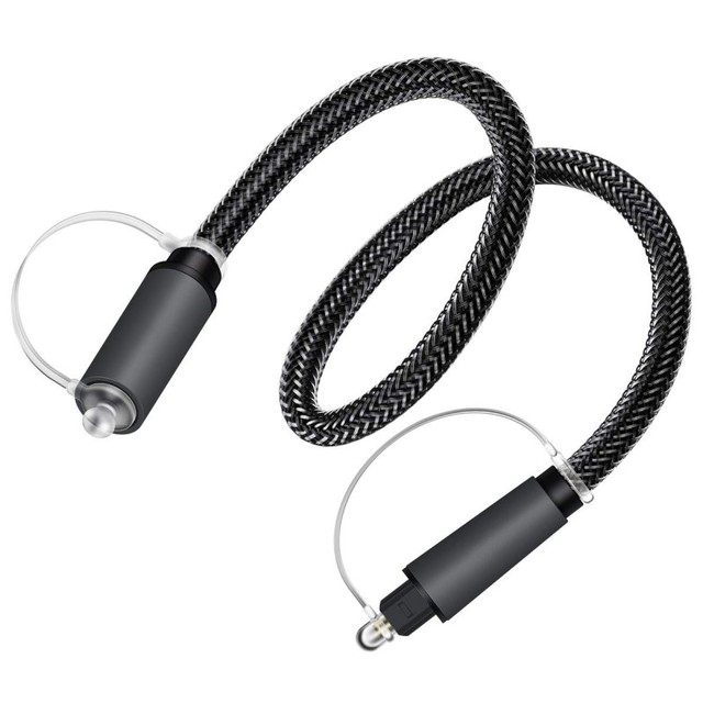 Optical Stereo Audio Cable PVC Jacket Gold Plated Plug Toslink for Car Soundbar TV PS5 Xbox 0.5M-10M