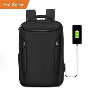 <span class=keywords><strong>Maleta</strong></span> resistente al agua <span class=keywords><strong>Mochila</strong></span> <span class=keywords><strong>Viaje</strong></span> de negocios Laptop <span class=keywords><strong>Mochila</strong></span> de <span class=keywords><strong>viaje</strong></span> Bolsa de mano para hombres y mujeres con cargador USB - Product Image 1