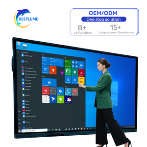 กระดานไวท์บอร์ดดิจิตอลแบบโต้ตอบสำหรับการเรียนการสอน55 65 75 85 86 98นิ้วแบบสัมผัสขนาด110นิ้ว - Product Image 1