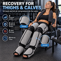 Bottes de récupération physique Kolendy, bottes de massage des jambes à compression d'air et masseur de pressothérapie des hanches