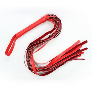 Noir/rouge SM érotique gland fouet punition sexuelle fessée pagaie Couple flirtant outils fétiche jouets - Product Image 5