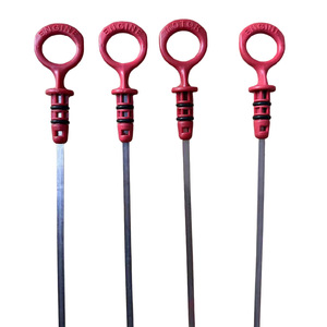 Jauge de niveau d'huile moteur de voiture 9497557, outil d'inspection automobile universel en plastique et caoutchouc rouge brique - Product Image 1