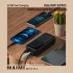 <span class=keywords><strong>Batterie</strong></span> <span class=keywords><strong>externe</strong></span> 30000mAh avec charge rapide 22.5W PD QC 3.0 SCP VOOC AFC, affichage LED et cordon, pour la vente en gros - Product Image 3