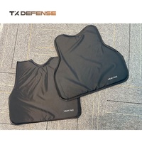 Panneaux de protection souple TX DEFENSE en aramide, résistants aux projectiles de niveau IIIA, légers, pour porte-plaques, en UHMWPE, pour gilet pare-balles