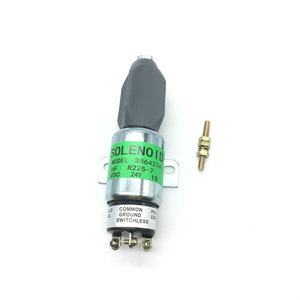 โซลินอยด์วาล์วฮุนได R215 7 225 7 24V DC สำหรับสวิตช์สตาร์ทรถขุด - Product Image 1