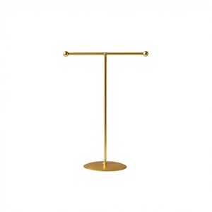 แท่นโชว์เครื่องประดับทองรูปตัว T แบบทันสมัยสำหรับสร้อยคอและโซ่ - Product Image 6