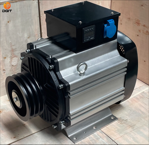 เครื่องกำเนิดไฟฟ้าแบบขับเคลื่อนด้วยสายพาน 5kw 8kw 10kw 20kw 50kw 30kw  220v 380v สำหรับเครื่องกำเนิดไฟฟ้าพลังน้ำ เครื่องกำเนิดไฟฟ้าพลังลม DG9992 380v Gen - Product Image 4