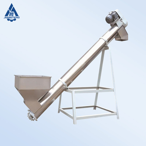 Schuinliggende buisvormige schroefconveyor voor cementfabriek poedertransport continue bulkhandling industriële schroefvoeder - Product Image 4