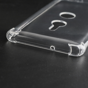 Coque transparente housse de téléphone antichoc pour <span class=keywords><strong>Sony</strong></span> XZ3 XZ2 <span class=keywords><strong>XZ1</strong></span> pour Sharp Be4 Plus F41B One S8 KYV47 couverture arrière transparente - Product Image 3