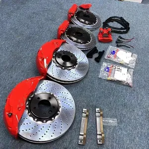 Kaliper rem 4 pot, piston 4 pot untuk Nissan mazda kit rem besar