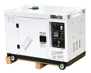 Generator daya kuat senyap kedap suara listrik/Generator Diesel 10kva