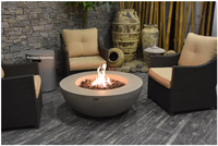Garden Camp Béton Tabletop Fire Pit Bowl Outdoor