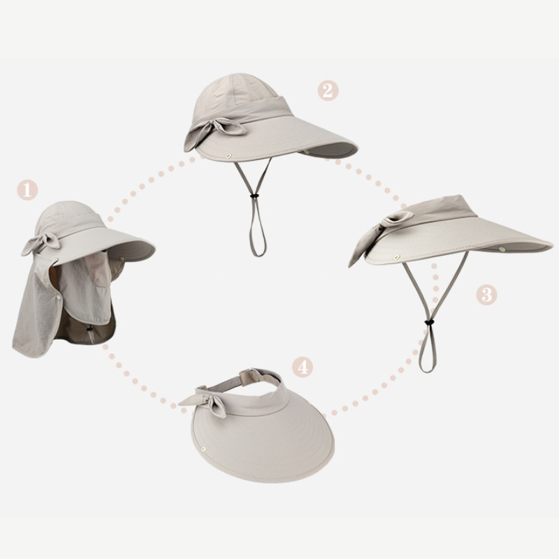 ZY85 Fishing Hat Nike - Wide Brim Sun Protection Visor