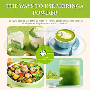 Healthife Aanpassen Private Label <span class=keywords><strong>Moringa</strong></span> Leaf Extract Superfood Biologisch <span class=keywords><strong>Moringa</strong></span> Poeder <span class=keywords><strong>Moringa</strong></span> Bladpoeder - Product Image 5
