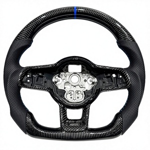 Volant <span class=keywords><strong>de</strong></span> <span class=keywords><strong>voiture</strong></span> <span class=keywords><strong>sport</strong></span> en fibre <span class=keywords><strong>de</strong></span> carbone en stock dans l'entrepôt américain pour Volkswagen MK7 MK6 MK5 Golf R GTI GTS GTD GTI Golf 7 - Product Image 1