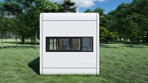 Maisons préfabriquées de 20/40 pieds, maisons-containers pour le <span class=keywords><strong>jardin</strong></span>, maisons-containers Apple Cabin - Product Image 5