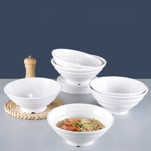 Bols de luxe en <span class=keywords><strong>plastique</strong></span>, vaisselle en mélamine, vente en gros, salade de mélamine, nouilles, Ramen - Product Image 6