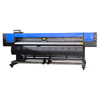 Neuer Automatischer 1,8m XP600 Druckkopf Eco-Solvent Tintenstrahldrucker mit Drahtloser Konnektivität für Flex-Banner, Papier, Tapeten und Plotter