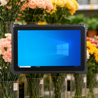 Tableta Robusta Biométrica con Escáner de Huellas Dactilares/Iris de 10.1 Pulgadas, IP67, MIL-STD-810H, para Windows/Linux, Lector de Tarjetas NFC/IC
