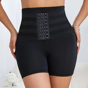 Barato postparto faja de cintura alta acolchado bragas de Control levantador de glúteos entrenador de cintura Shapewear ropa interior adelgazante