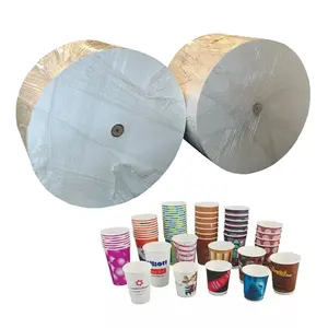 맞춤형 디자인 컵 종이 원료 저렴한 종이컵 원료 롤 종이컵의 원료