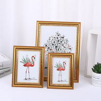 Prix inférieur multi-style A4 plastique Ps cadre Photo beau document Photo cadre avec verre plexiglas