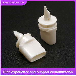 อะไหล่เครื่องจักรอุตสาหกรรมส่วนประกอบโครงสร้างเซรามิกเซอร์โคเนีย - Product Image 2