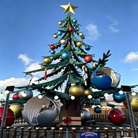 Manège de Noël Rotatif Familial pour Extérieur, Attraction de Fête Foraine et Parc d'Attractions