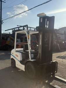 Montacargas Diésel de 3 Toneladas, TCM Fd30, Motor Japonés, Usado, con Garantía de 6 Meses, Desplazamiento Lateral de Tres Etapas, 6m - Product Image 2