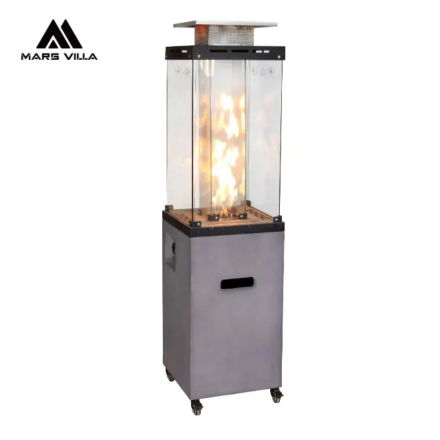 Factory Direct High Quality Square Patio Heaters Gas Type With Stocked Feature