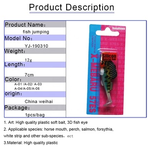 Peche Dark Sleeper Soft Lure 7cm 12g <span class=keywords><strong>Esche</strong></span> Artificiali per <span class=keywords><strong>Luccio</strong></span> e Spigola, Jig in Piombo con Coda a Paletta per Acque Profonde, Swimbait - Product Image 5
